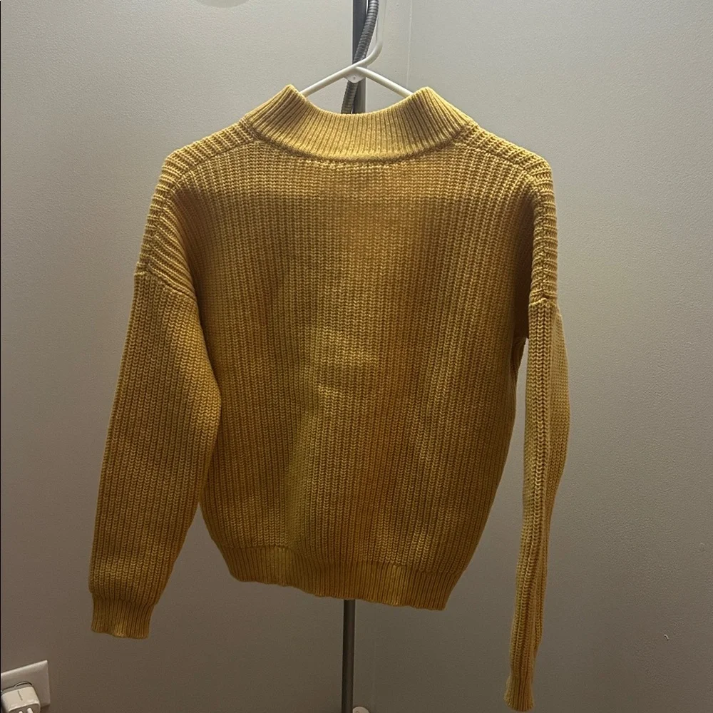 Sezane Lucas Jumper yellow xs - Picture 6 of 9